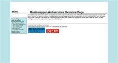 Desktop Screenshot of musicmapper.bit-byters.net